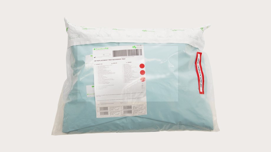 Pack personalizado Mölnlycke para cirurgia ortopédica à anca