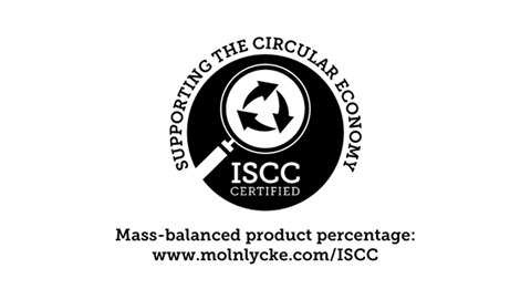A Mölnlycke apoia a economia circular com a certificação ISCC